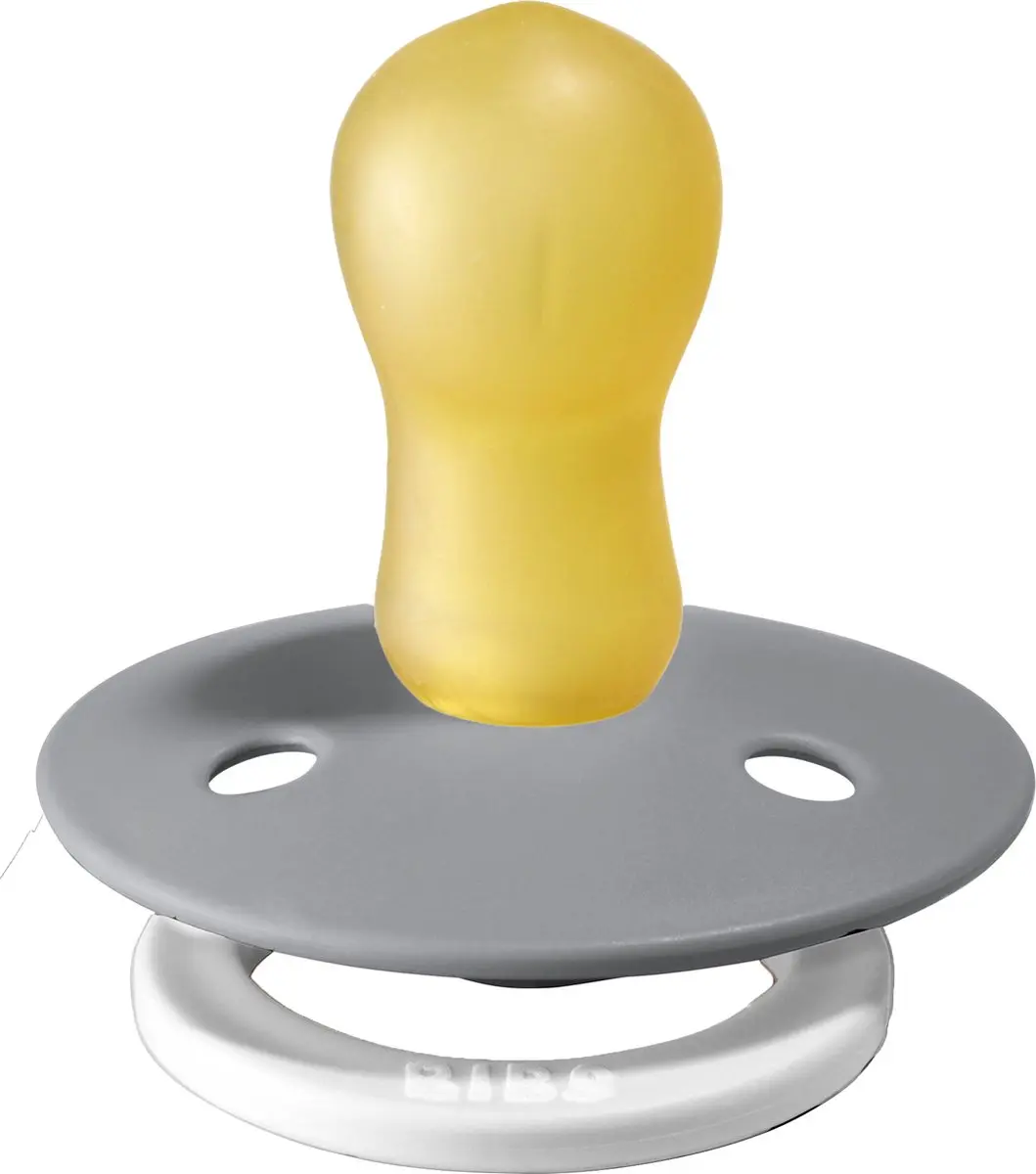 BIBS Fopspeen Glow Cloud - 18+ maanden - Grijs - afbeelding 4 van 4