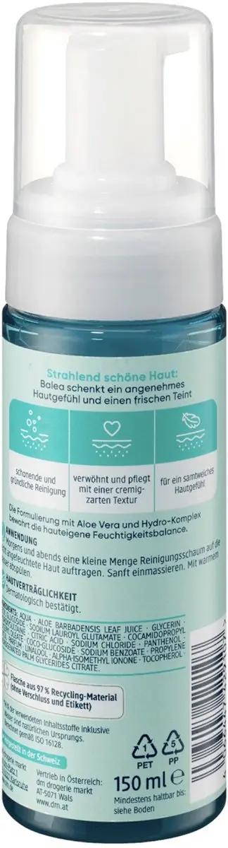 Balea Milde Reinigingsschuim 150ml