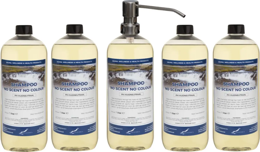 Splashbox Cosmetics Shampoo No Scent No Colour 1L