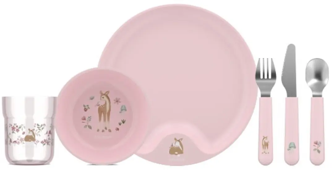 Mepal Mio Kinderservies Fairy Garden - 6-delig