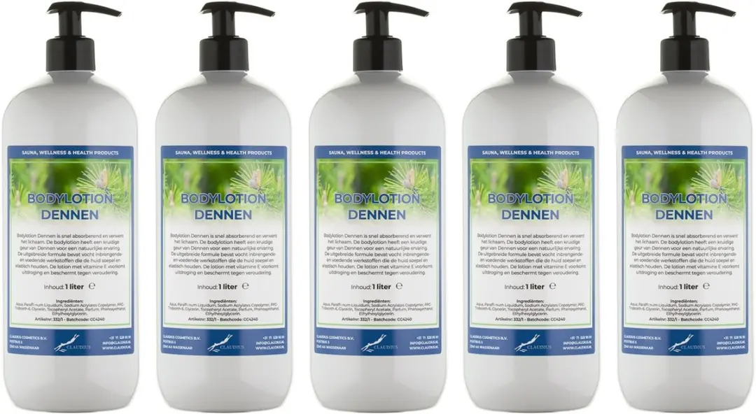 Splashbox Cosmetics Dennen Bodylotion 5L