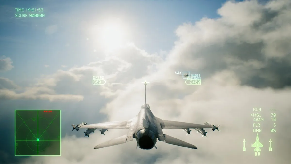 Bandai Namco Ace Combat 7 Top Gun Maverick Edition PS4
