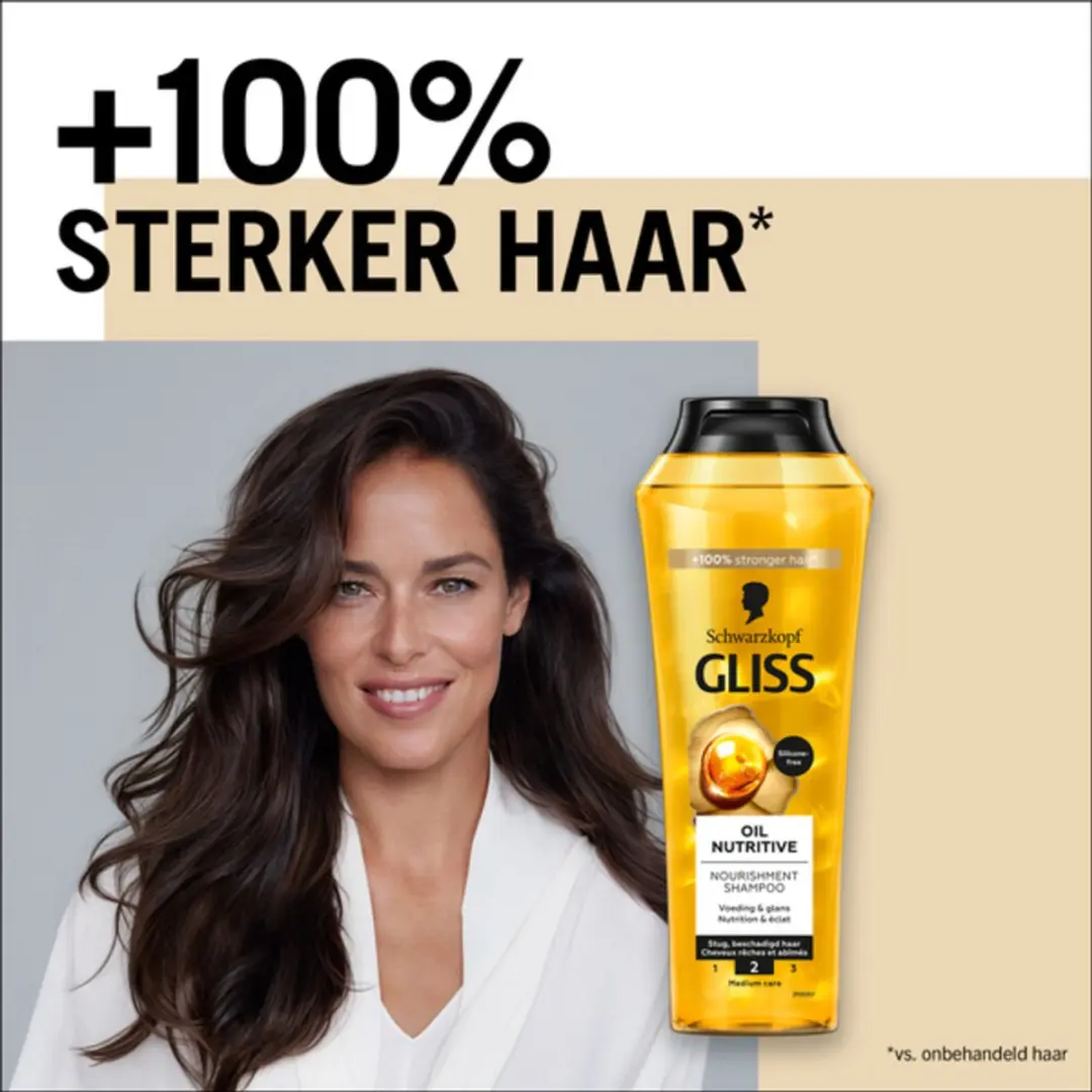 Gliss Kur Shampoo XL Oil Nutritive 2000ml - 5x400ml