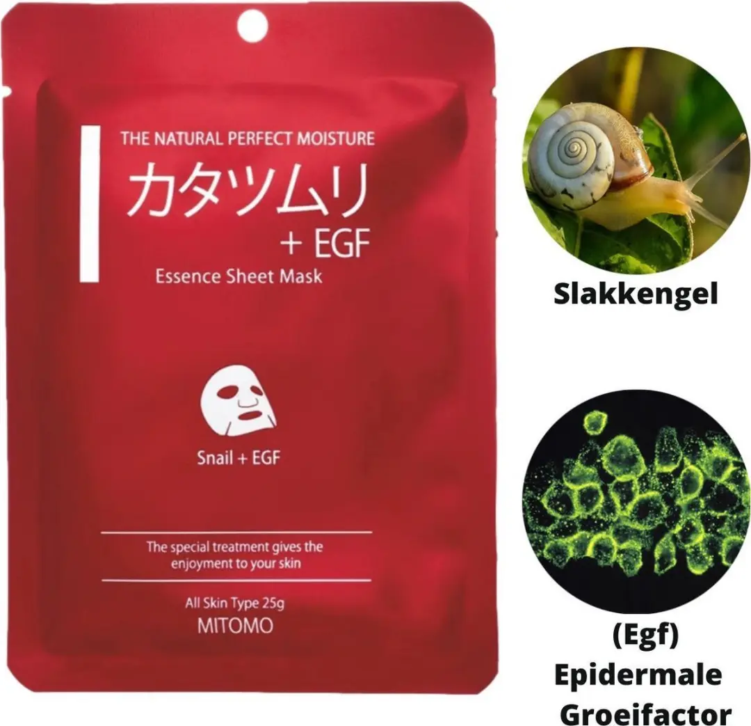 Mitomo Snail & E.G.F Gezichtsmasker 25ml