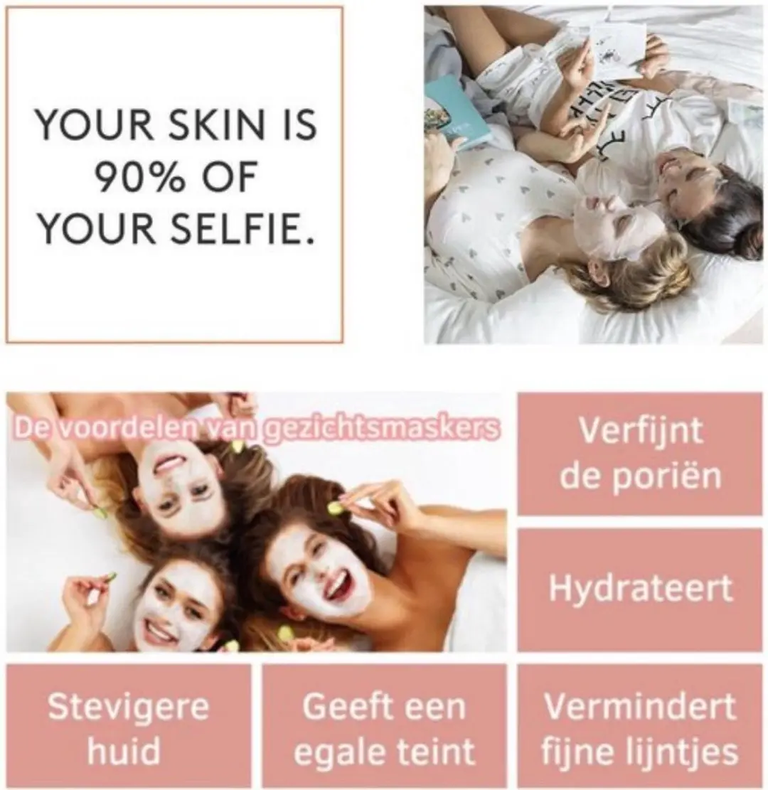 Mitomo Snail & E.G.F Gezichtsmasker 25ml - Transparant