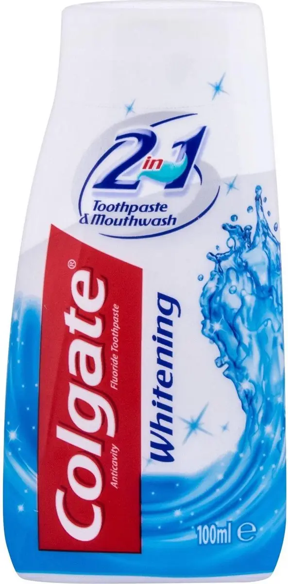 Colgate Whitening Tandpasta & Mondwater 100ml