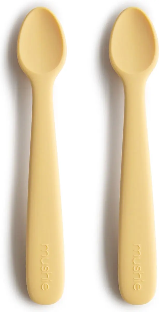 Mushie Siliconen Babylepels Daffodil - 2 Stuks