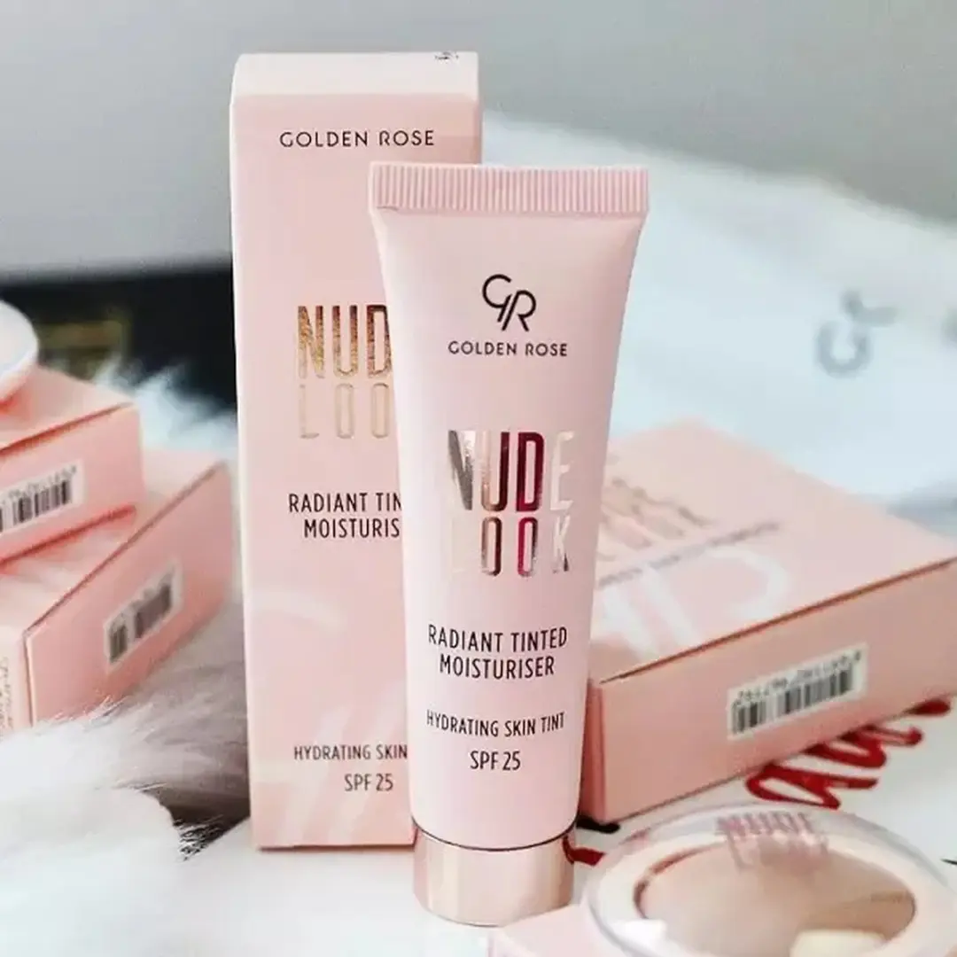 Golden Rose Nude Look Radiant Tinted Moisturiser SPF25 - Medium 32ml