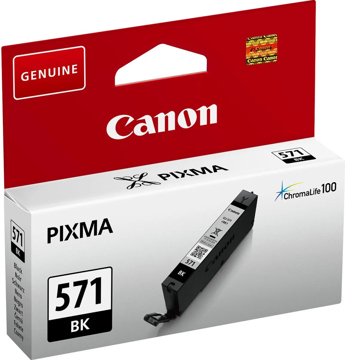 Canon CLI-571BK Inktcartridge - Zwart
