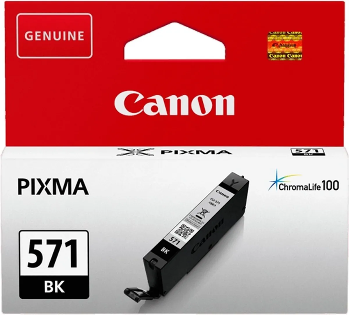 Canon CLI-571BK Inktcartridge - Zwart