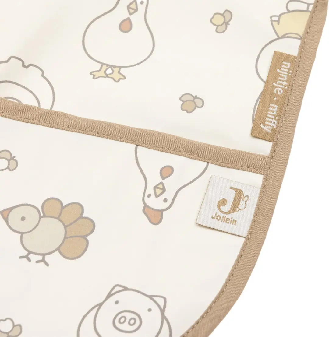 Jollein Slab Waterproof Miffy Family Farm - 1 Stuk - afbeelding 6 van 6