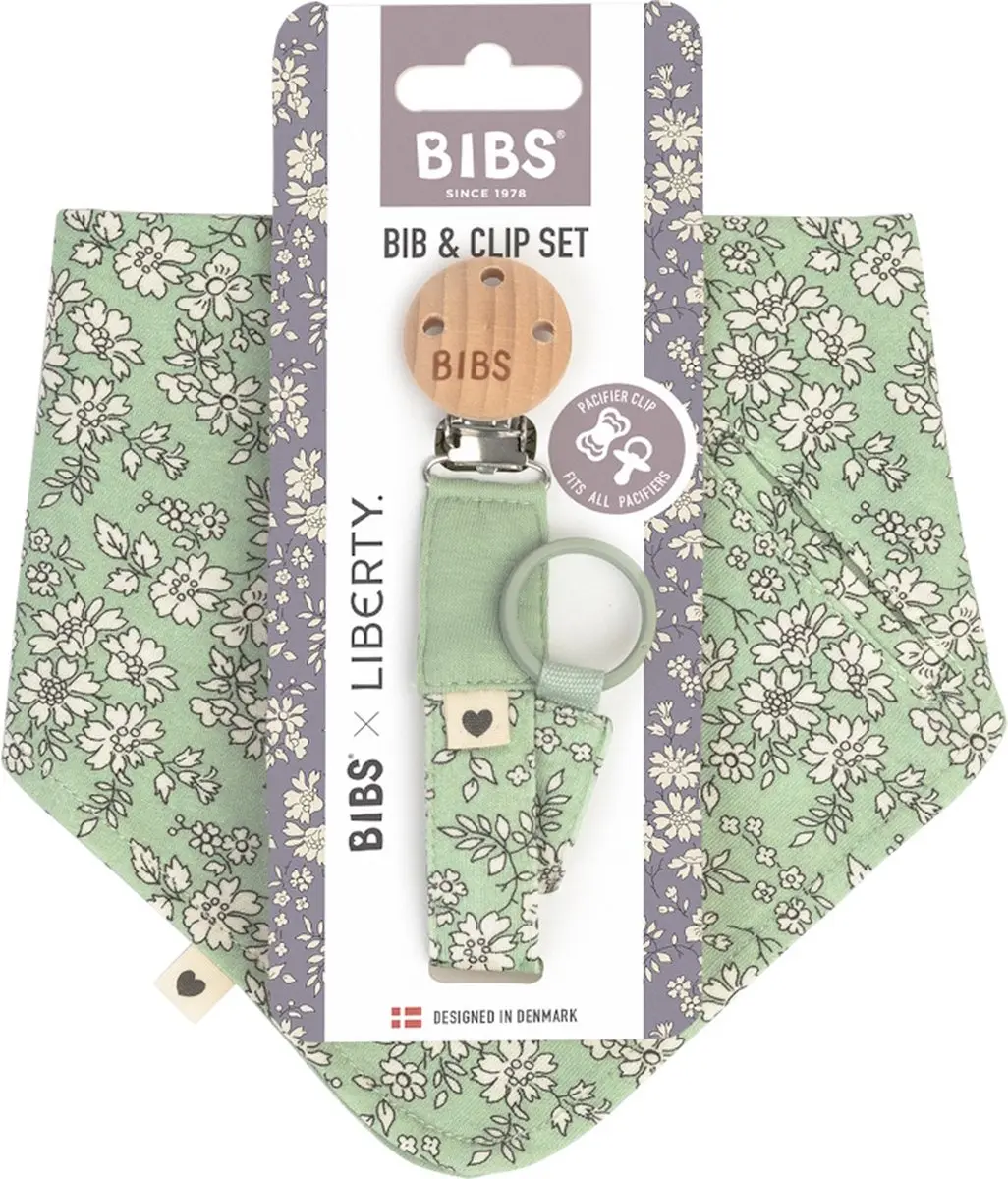 BIBS x Liberty Capel Sage Bandana - 1 Stuk