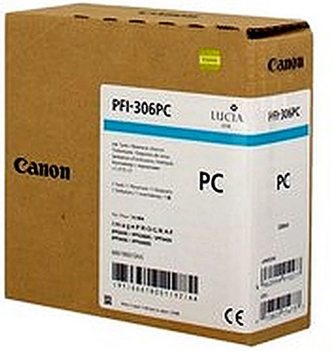 Canon PFI-306PC Inktcartridge Cyaan 330ml