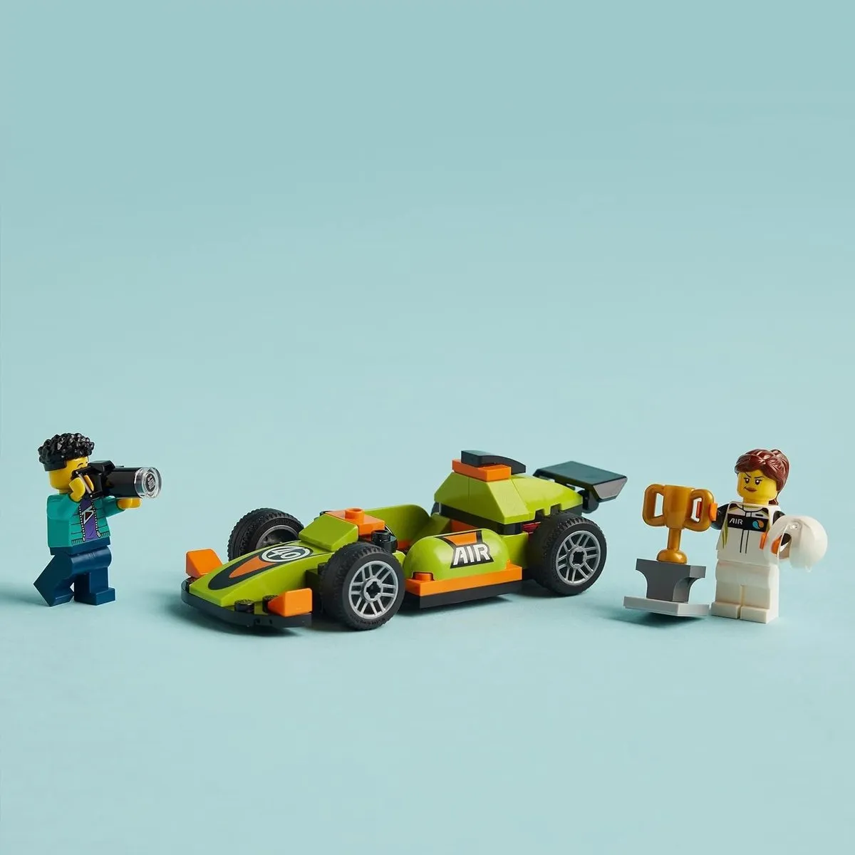 LEGO City Groene Racewagen 60399 - 2 Minifiguren