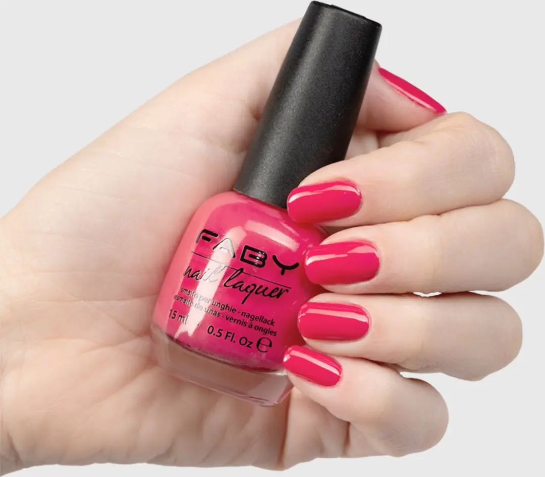 FABY Life is a Flower Vegan Nagellak Roze 15ml