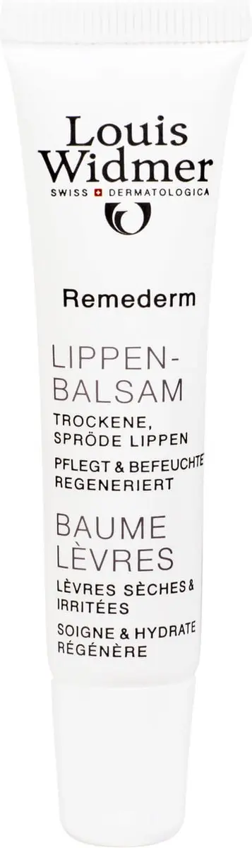 Louis Widmer Remederm Lippenbalsem 15ml - Wit