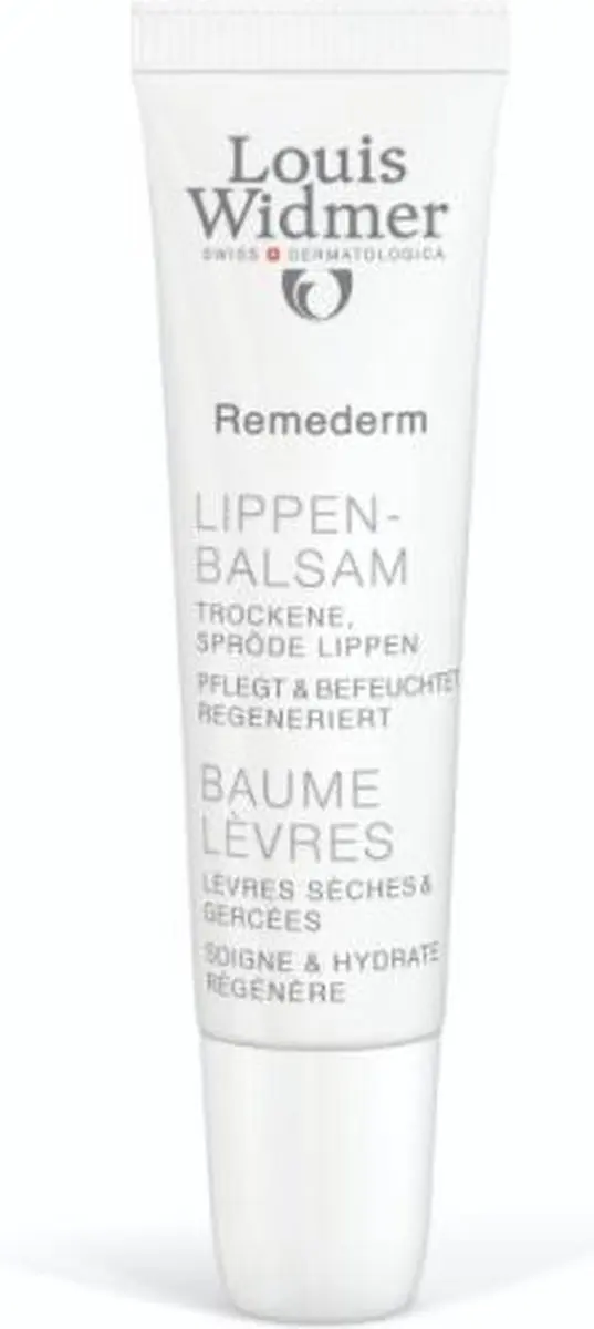 Louis Widmer Remederm Lippenbalsem 15ml - Wit