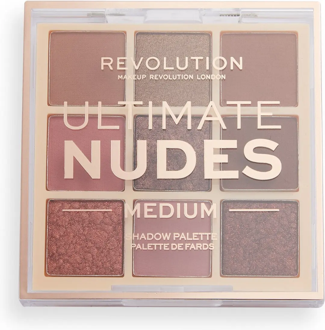 Makeup Revolution Ultimate Nudes Oogschaduw Palette - 9 Kleuren