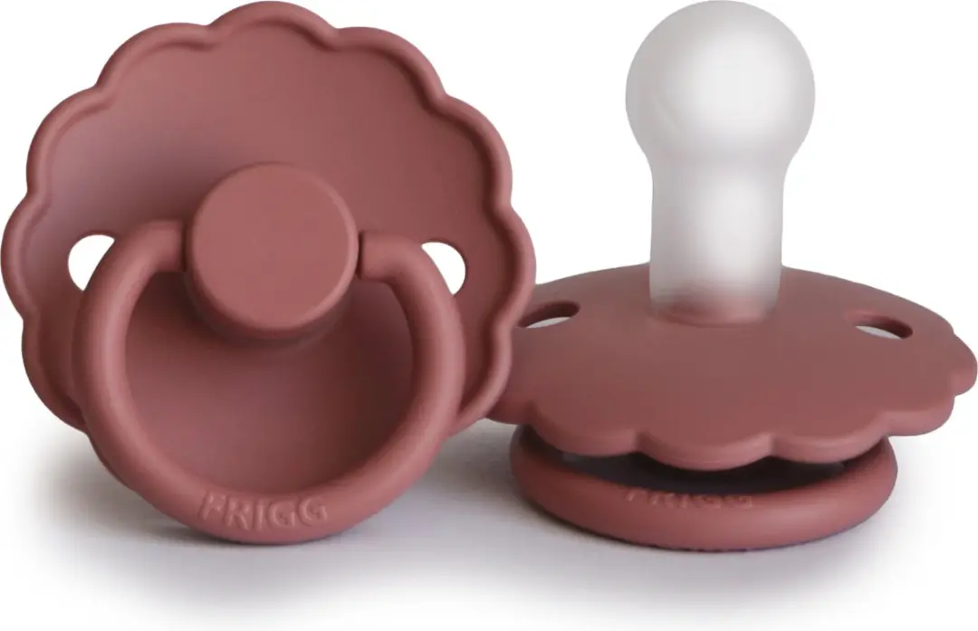 BIBS Frigg Fopspeen - Maat 1 0-6 Maanden - 2 Stuks - Daisy Cream
