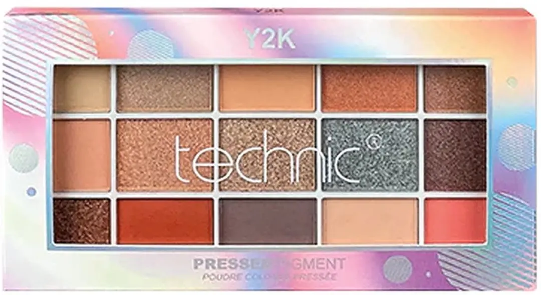 Technic Pressed Pigment Oogschaduw Palette - Multi - 6.75g