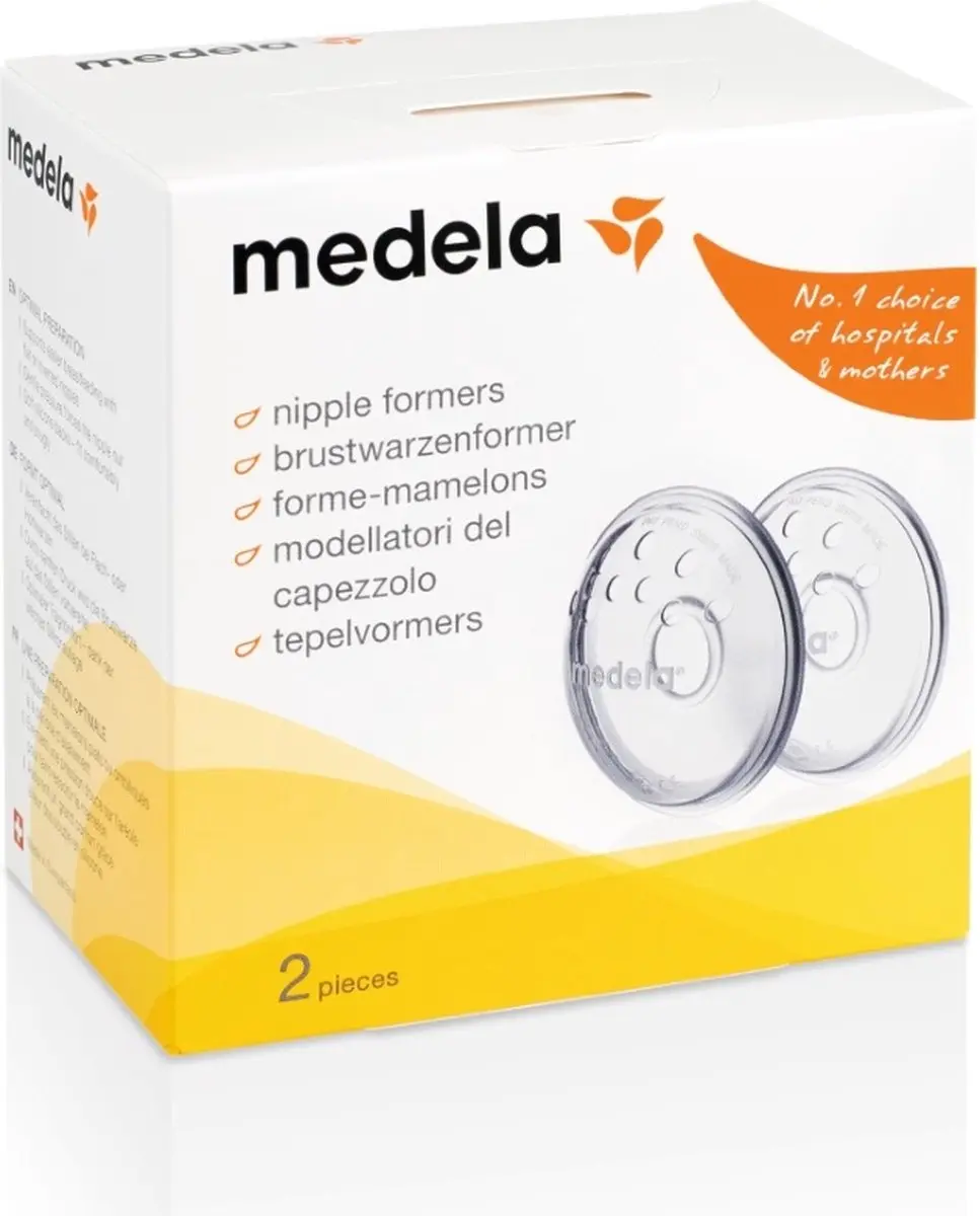 Medela Tepelvormers - 2 Stuks - Transparant