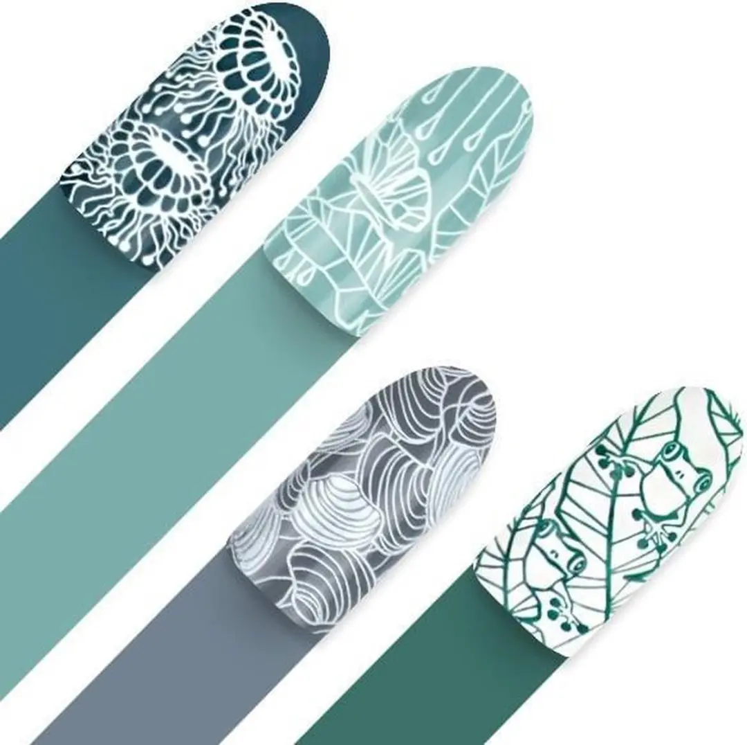 Moyra Stamping Plate 78 Aquatic - 55g