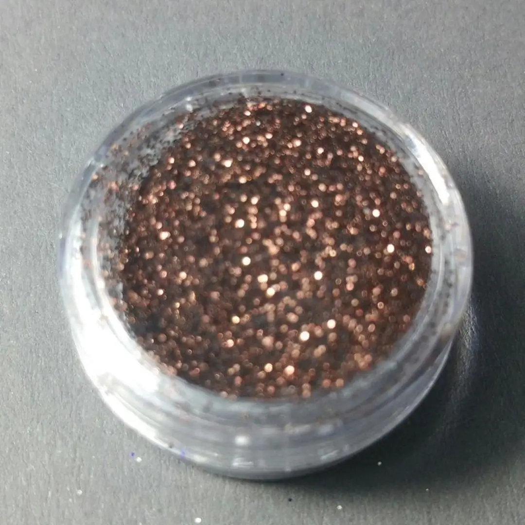 Korneliya Crystal Sugar Nagelglitter 4ml - Chocolade