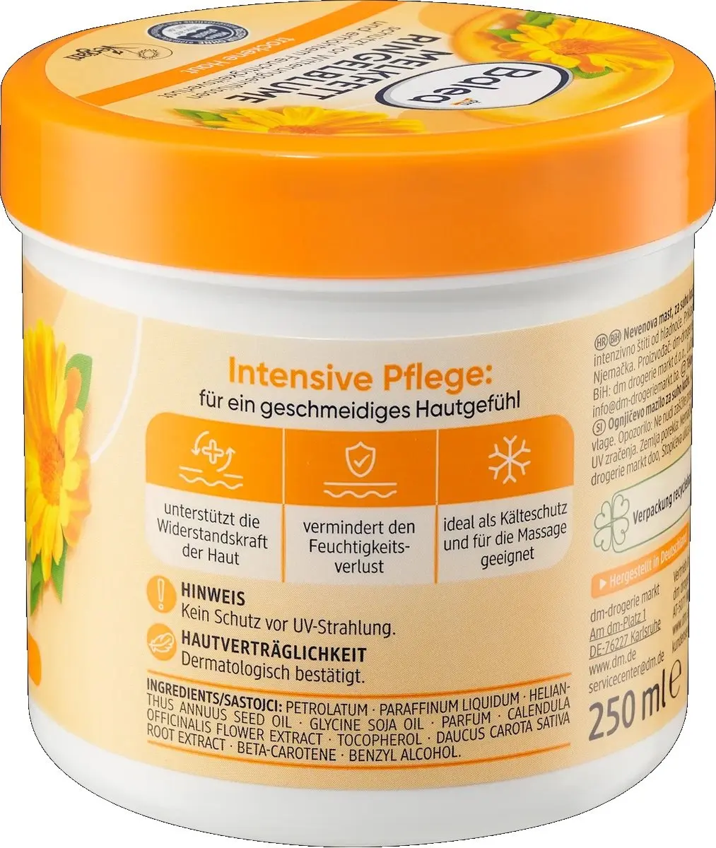 Balea Goudsbloem Melkvet 250ml
