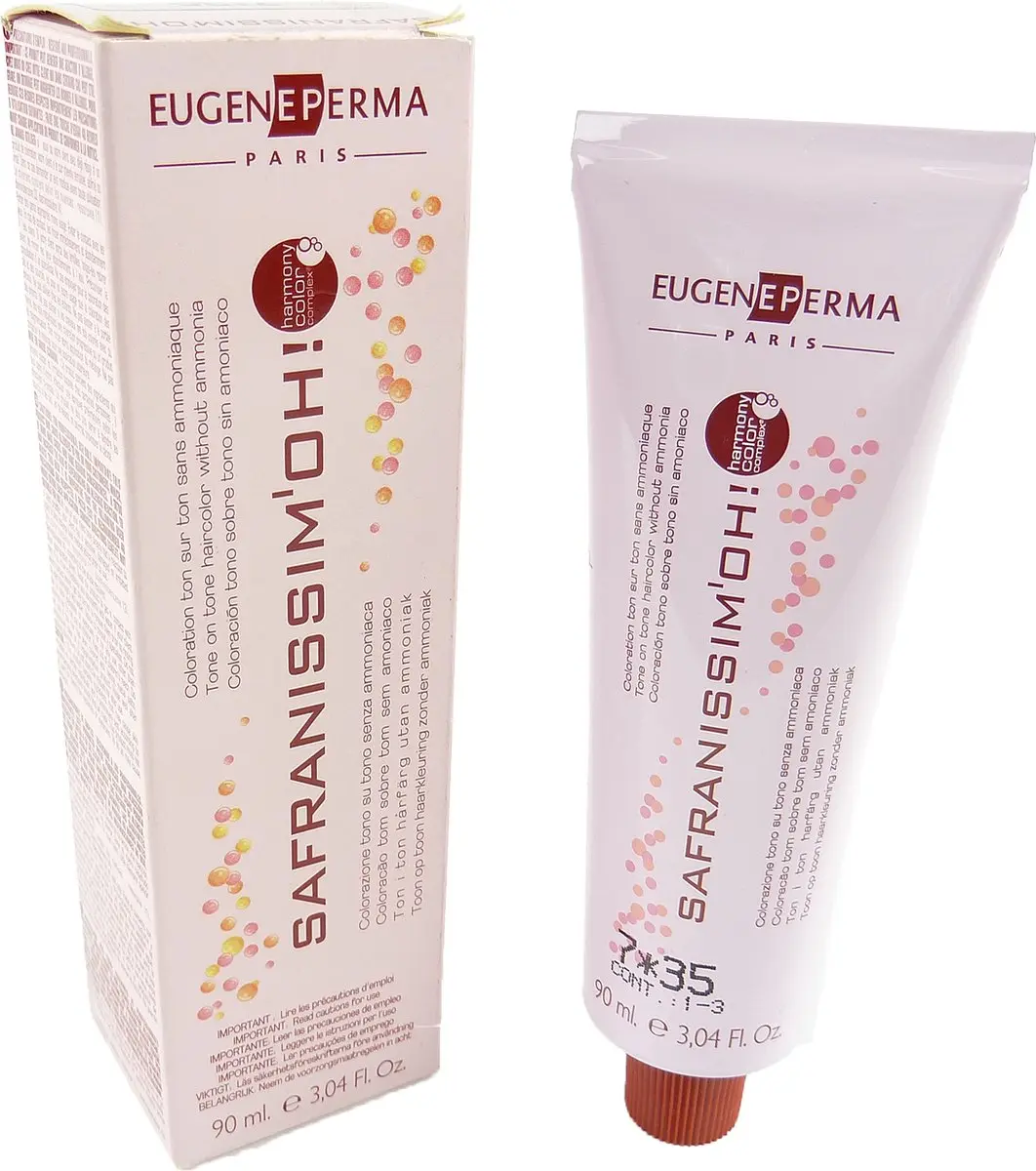 Eugene Perma Safranissimo 07.31 Permanent Haarkleuring 90ml