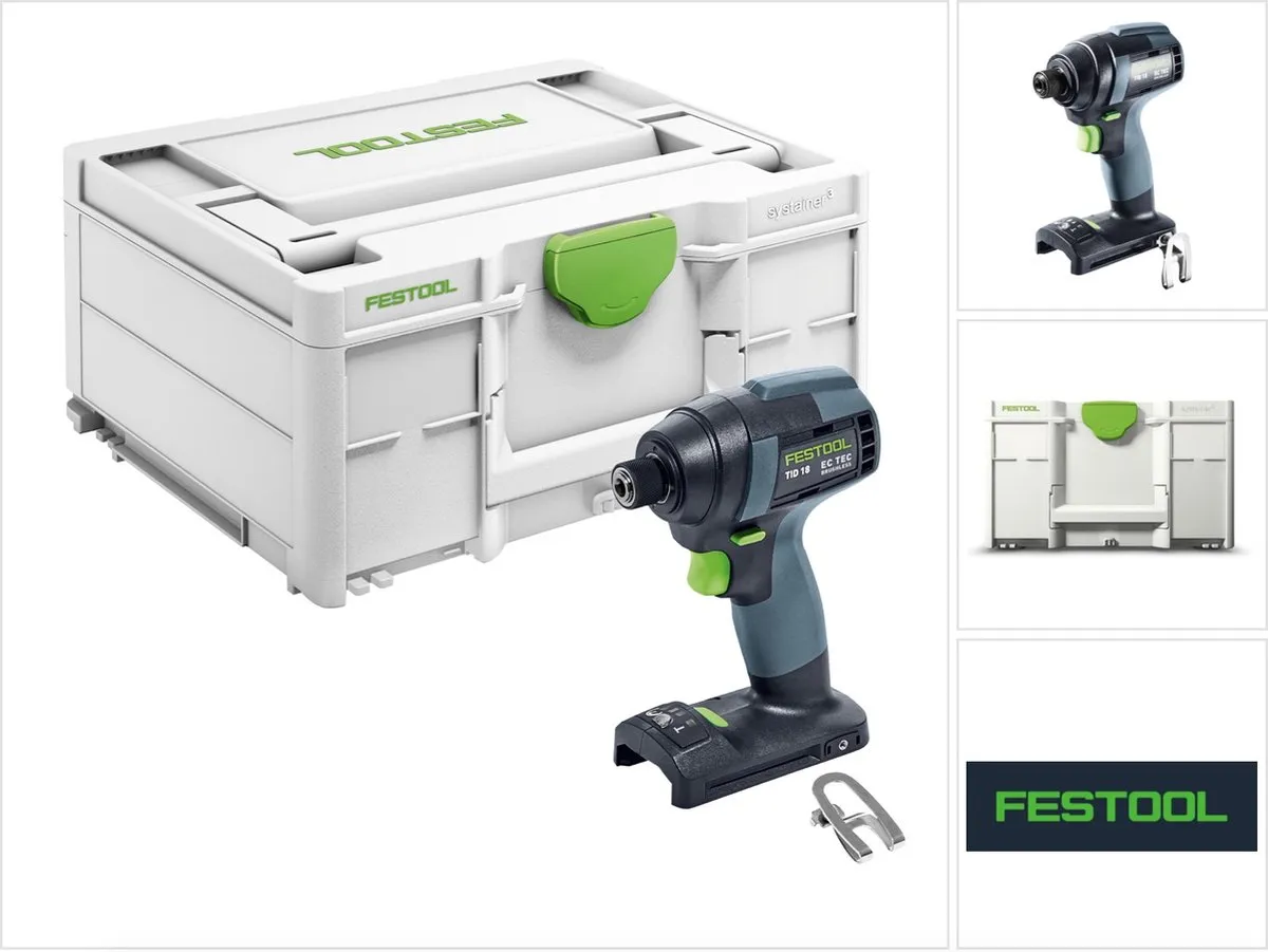 Festool TID 18-Basic Slagschroevendraaier 18V - 180Nm
