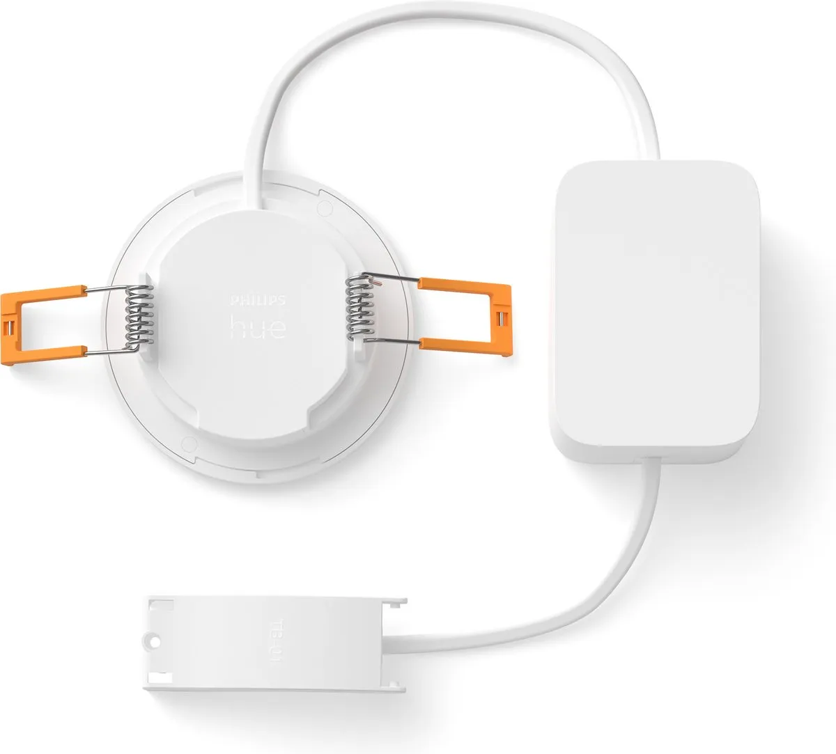Philips Hue Inbouwspot RGB - 3 Stuks Ø90mm
