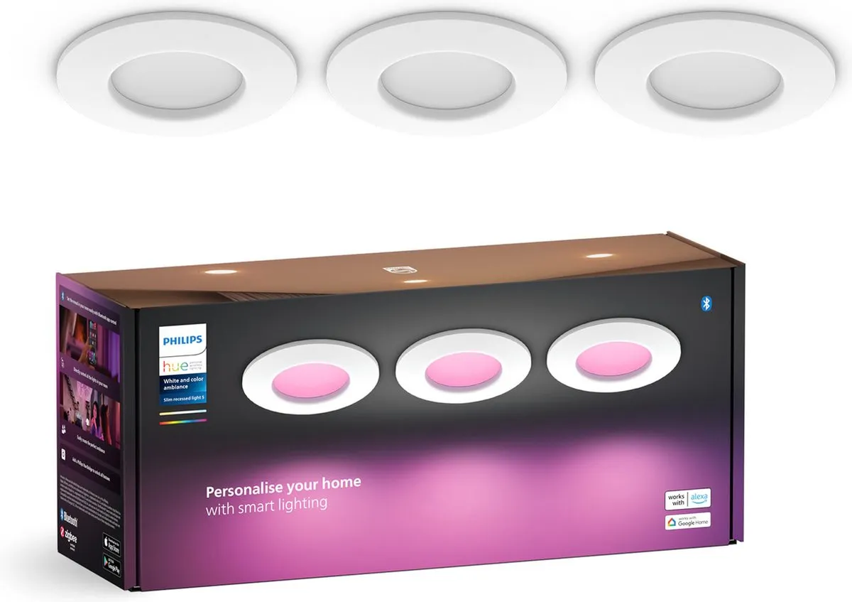 Philips Hue Inbouwspot RGB