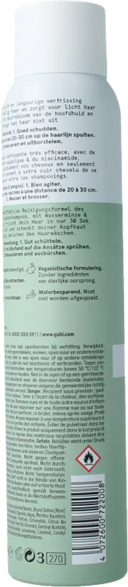 Guhl Droogshampoo Pure Frisheid 200ml