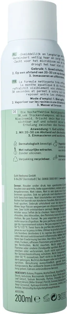 Guhl Droogshampoo Pure Frisheid 200ml