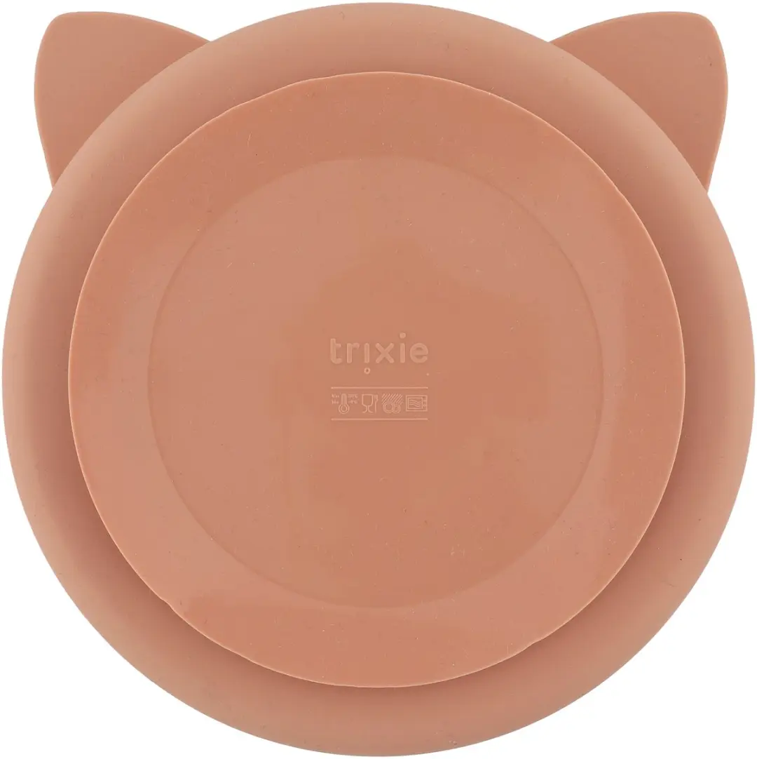 Trixie Kinderbord Mrs. Cat Siliconen - Roze
