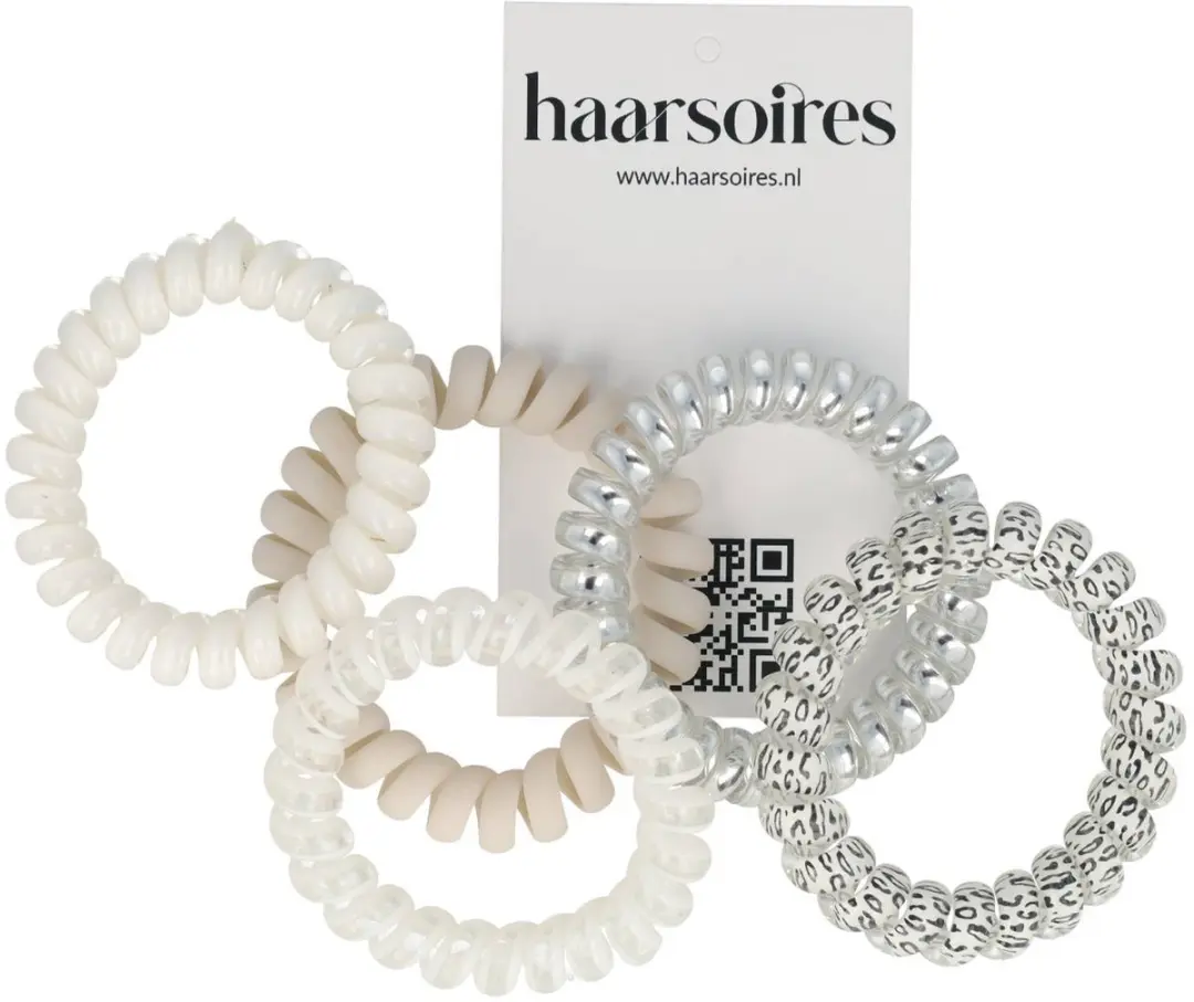 Haarsoires Invisibobble Telefoondraad Mix - 5 Stuks