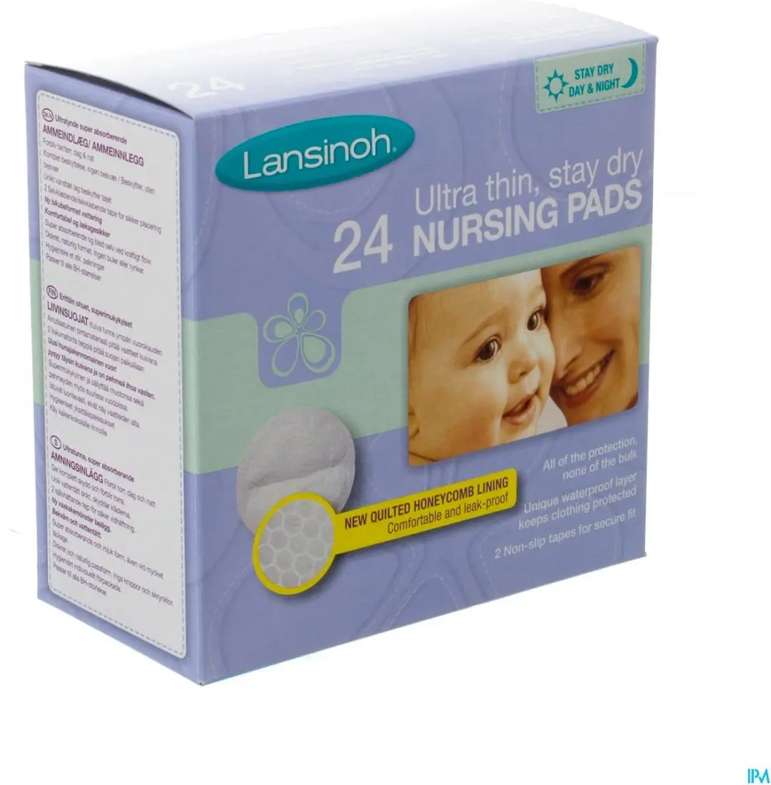 Lansinoh Wegwerp Zoogcompressen - 24 Stuks - afbeelding 6 van 6