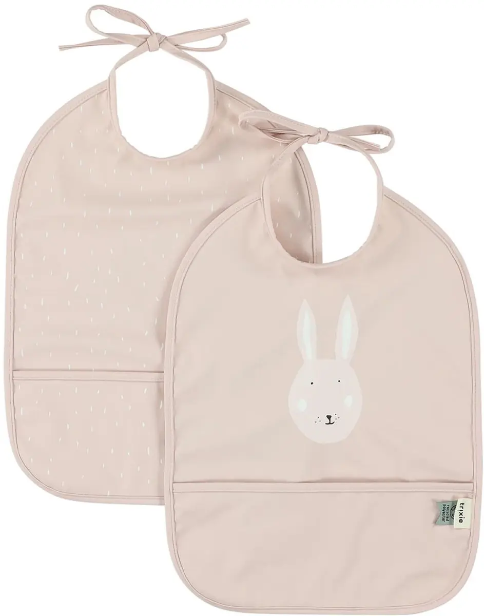 Trixie Afwasbaar Slabbetje Mrs. Rabbit