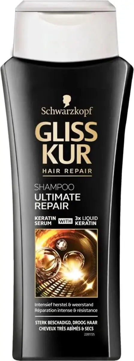 Gliss Kur Ultimate Repair Shampoo 250ml