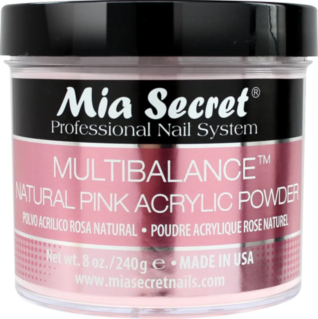 Mia Secret Acrylpoeder Natuurlijk Roze 240ml