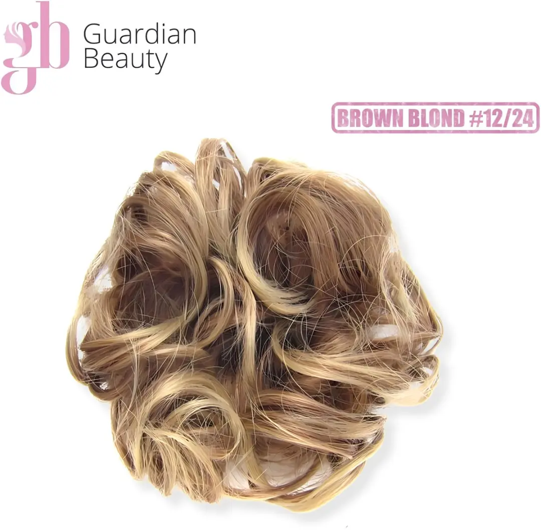 Guardian Beauty Messy Bun Haarwrap Extensie - Bruin/Blond #12/24