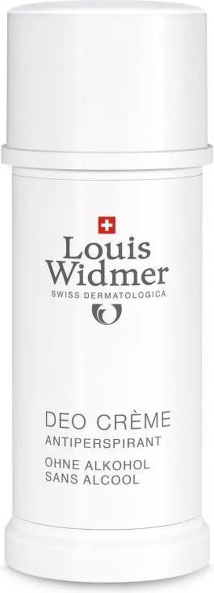 Louis Widmer Deo Crème Antiperspirant Ongeparfumeerd 40ml