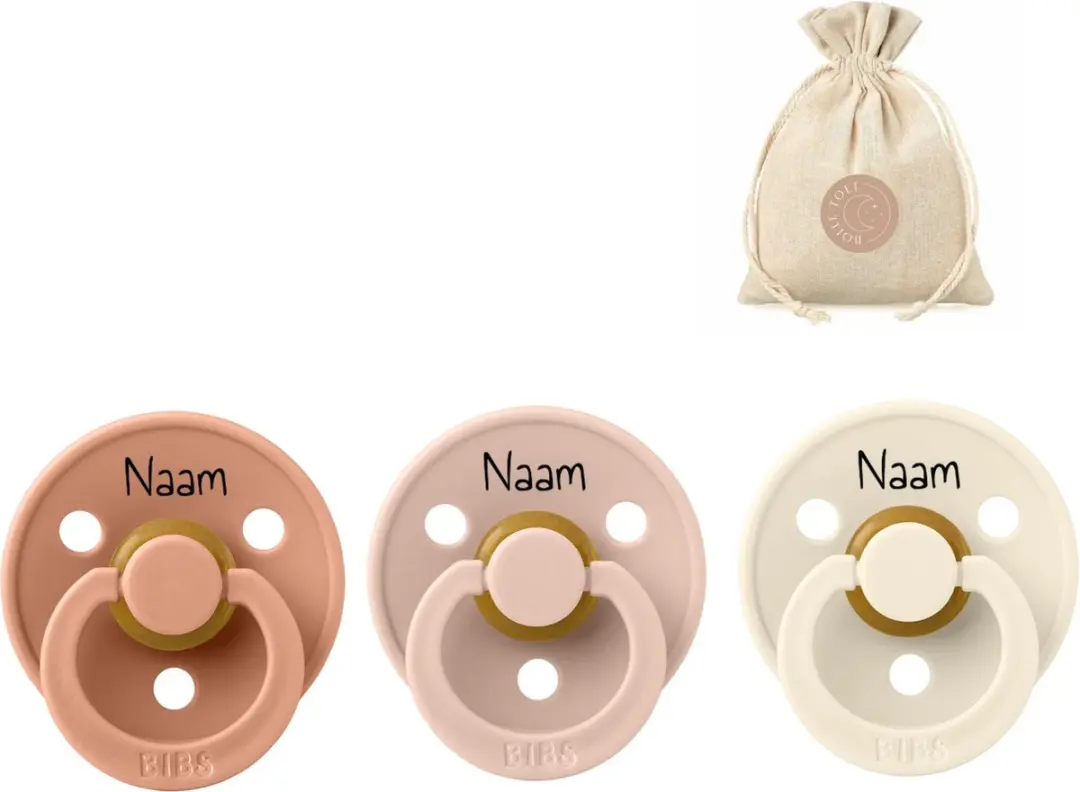 BIBS T1 Fopspeen met naam