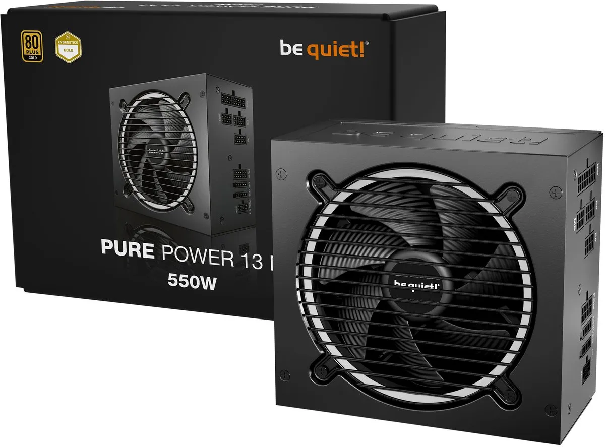 be quiet! BP024EU Voeding 550W - 80 Plus Gold