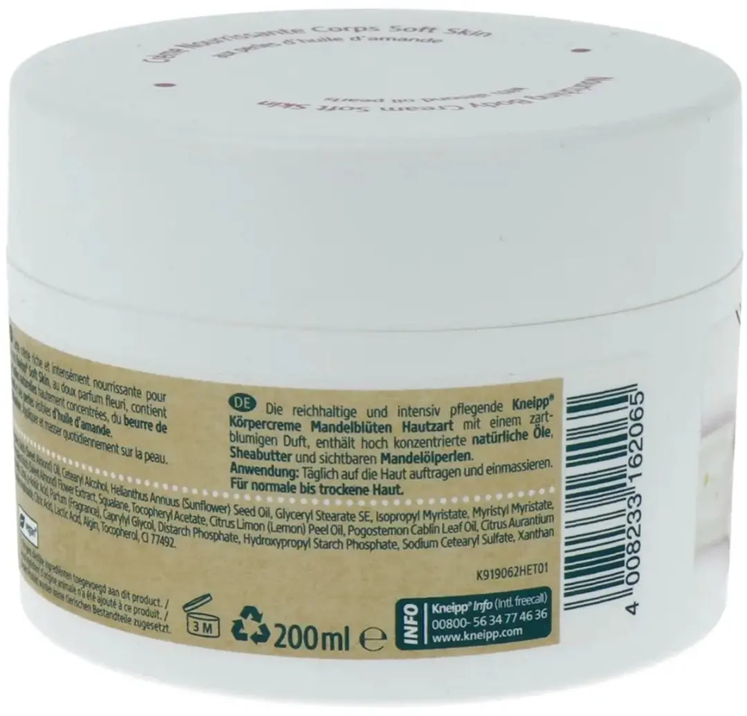 Kneipp Soft Skin Bodycrème Amandelbloesem 200ml