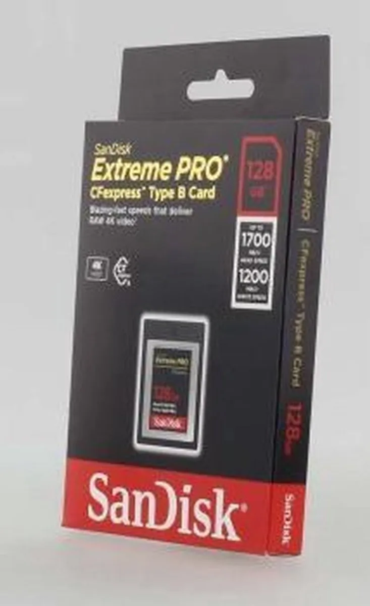 SanDisk Extreme Pro CF Express Type B 128GB