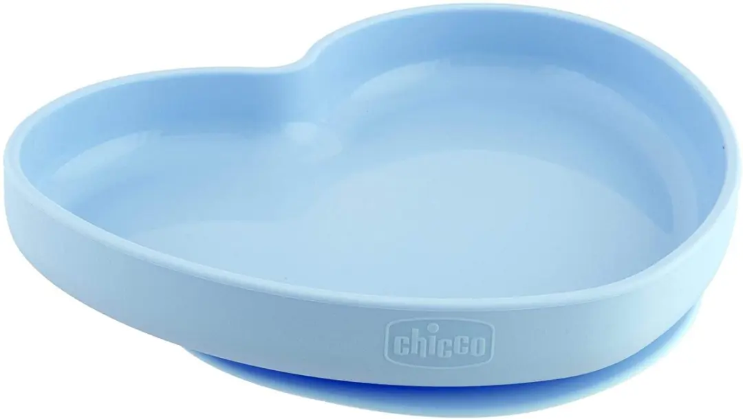 Chicco Hartvormig Siliconen Bordje 9M+