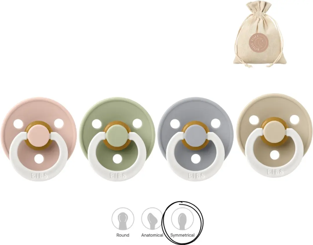 BIBS Symmetrisch Fopspenen Maat 2