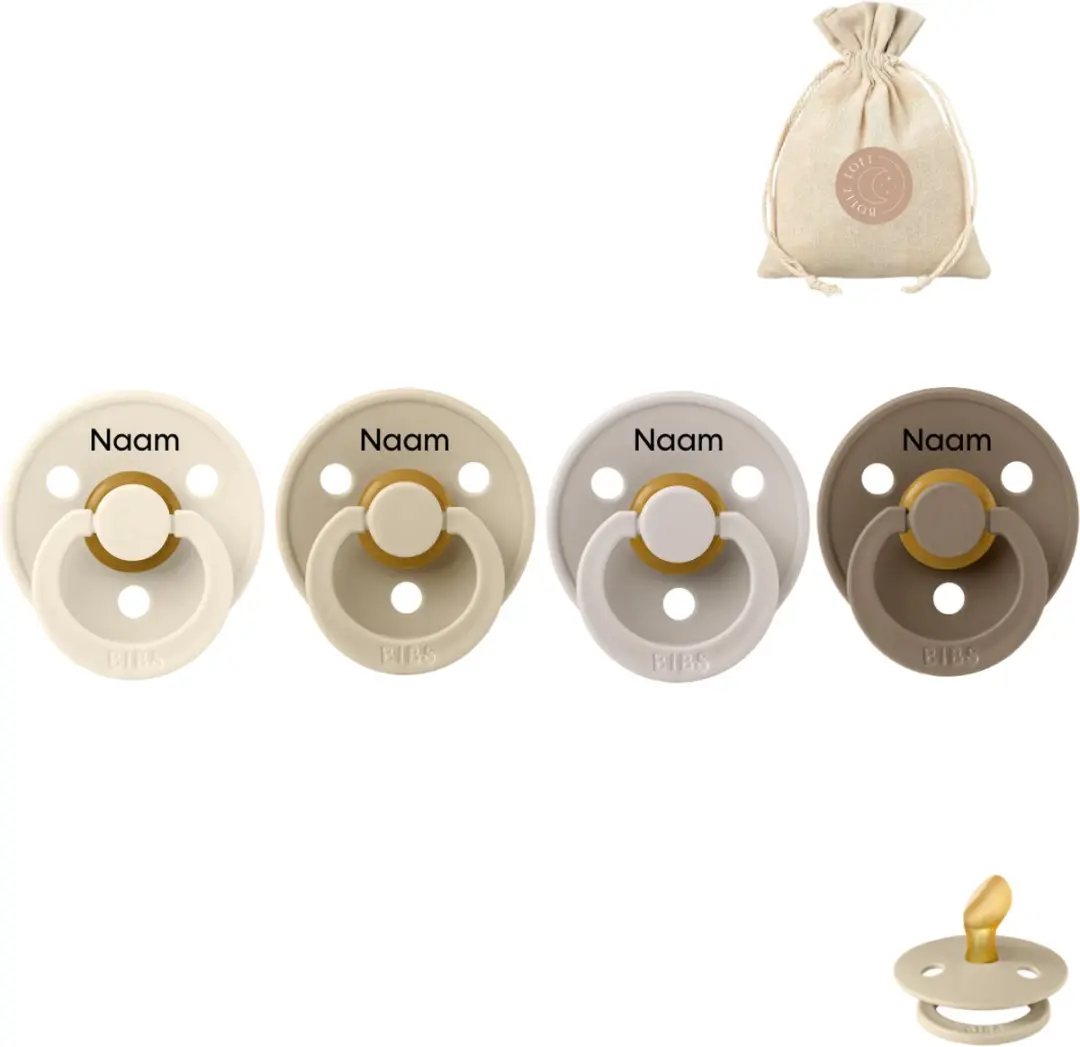 BIBS Anatomische Fopspenen Maat 2 6-18m