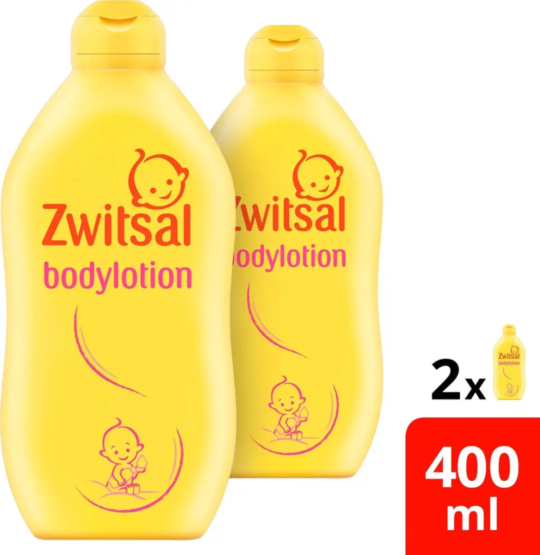 Zwitsal Baby Bodylotion 2x400ml